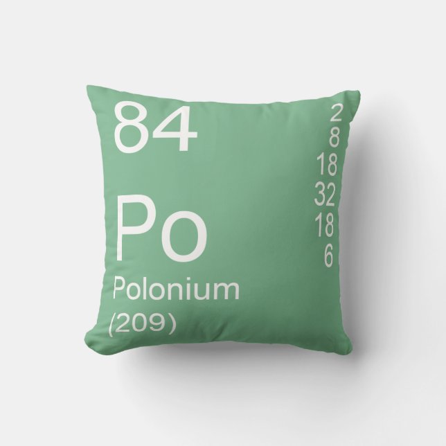 Polonium Cushion (Front)
