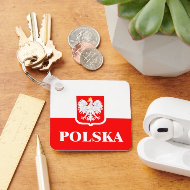 Polska 1 key ring (Desk)