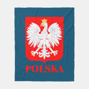 Polska 2 fleece blanket
