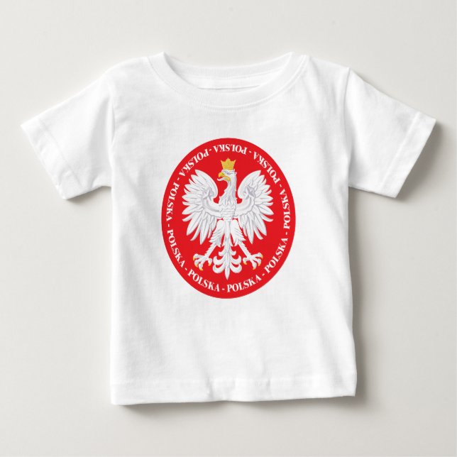 Polska 4 baby T-Shirt (Front)