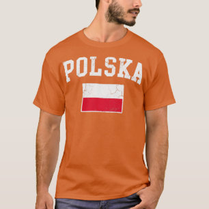 Polska Flag Poland Polish Family Heritage T-Shirt