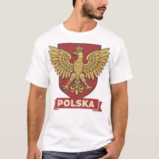 Polska Golden Eagle Heraldic T-Shirt