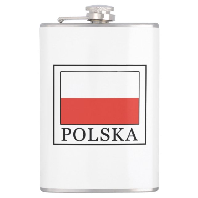 Polska Hip Flask (Front)