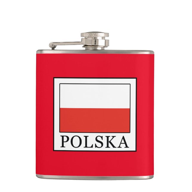 Polska Hip Flask (Front)