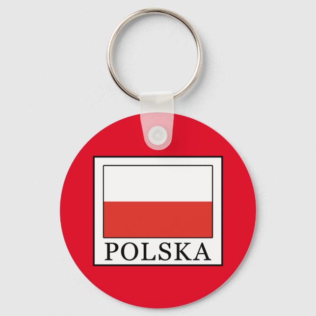 Polska Key Ring (Front)