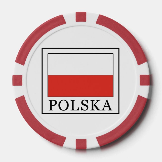 Polska Poker Chips (Front)