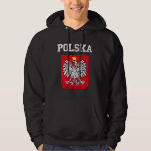 Polska Poland Eagle Poland Heritage Polish Pride R Hoodie