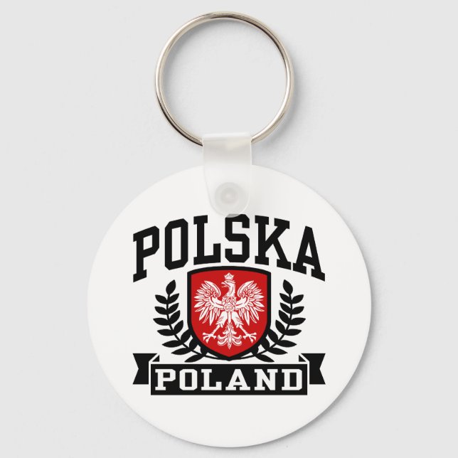 Polska Poland Key Ring (Front)