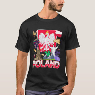 Polska Polish Ideas For Women Polish Folk Poland F T-Shirt