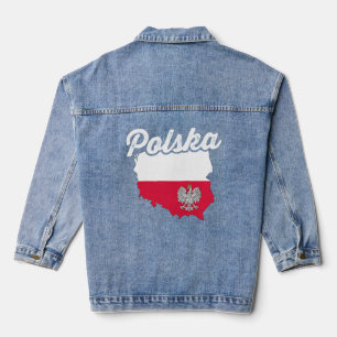 Polska Polish Poland  1  Denim Jacket