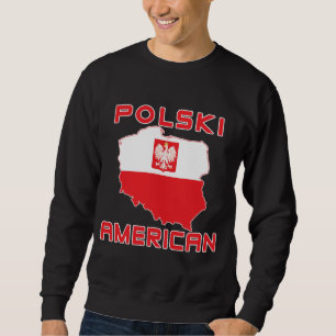 Polski American Map Sweatshirt