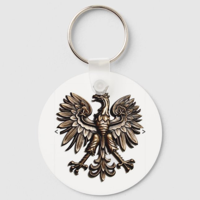 Polski orzelek key ring (Front)