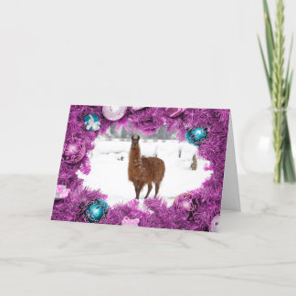 Polyamorous Holiday Christmas greeting   Card