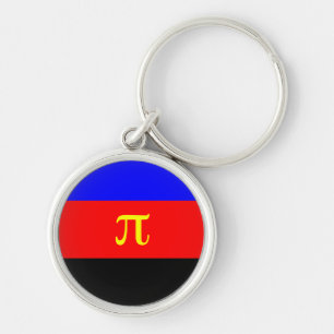 Polyamorous Pride Key Ring