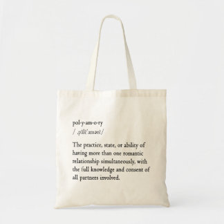 Polyamory Definition Tote Bag