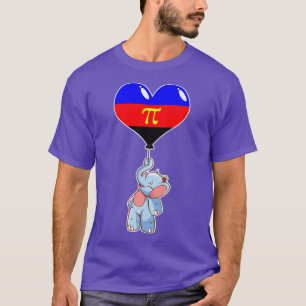 Polyamory Elephant seual Identity Nonbinary Love T-Shirt