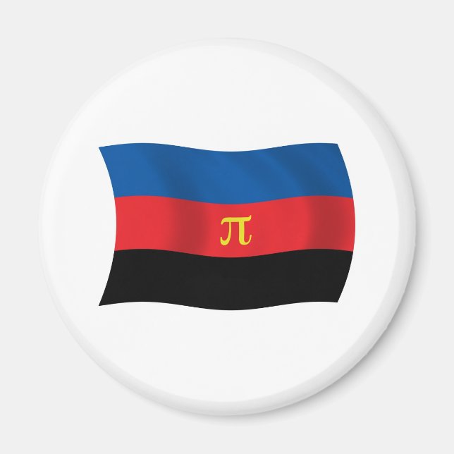 Polyamory Flag Magnet (Front)
