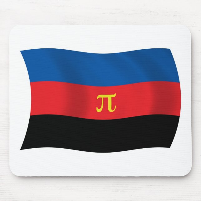 Polyamory Flag Mousepad (Front)