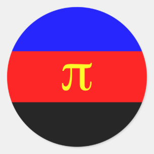 Polyamory, Panama flag Classic Round Sticker