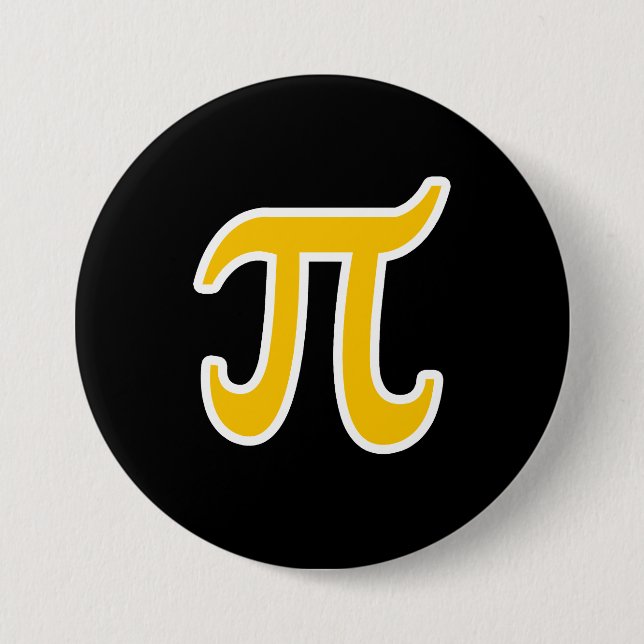 POLYAMORY PI SYMBOL 3D -.png 7.5 Cm Round Badge (Front)
