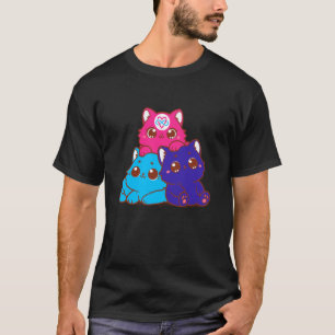 Polyamory Pride Awareness Day for Poly Throuple Pa T-Shirt
