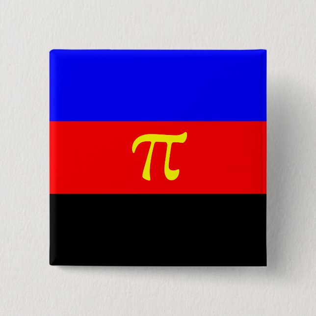 Polyamory Pride Flag 15 Cm Square Badge (Front)