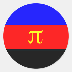Polyamory Pride Flag Classic Round Sticker