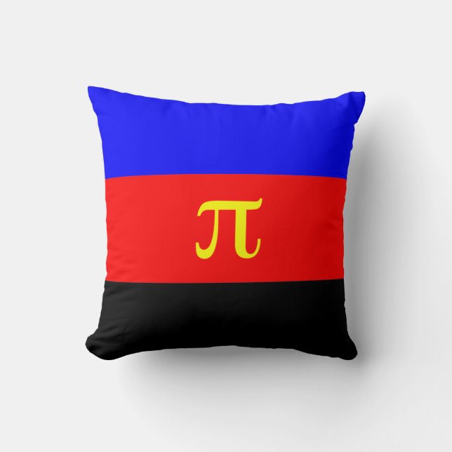 Polyamory Pride Flag Cushion (Front)