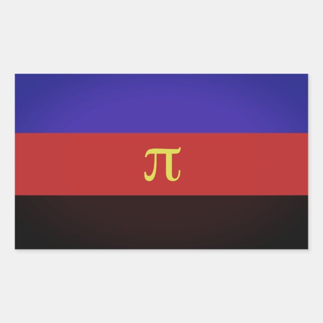 Polyamory Pride Flag Rectangular Sticker (Front)