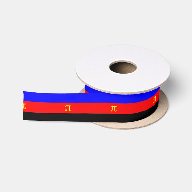 Polyamory Pride Flag Satin Ribbon (Spool)