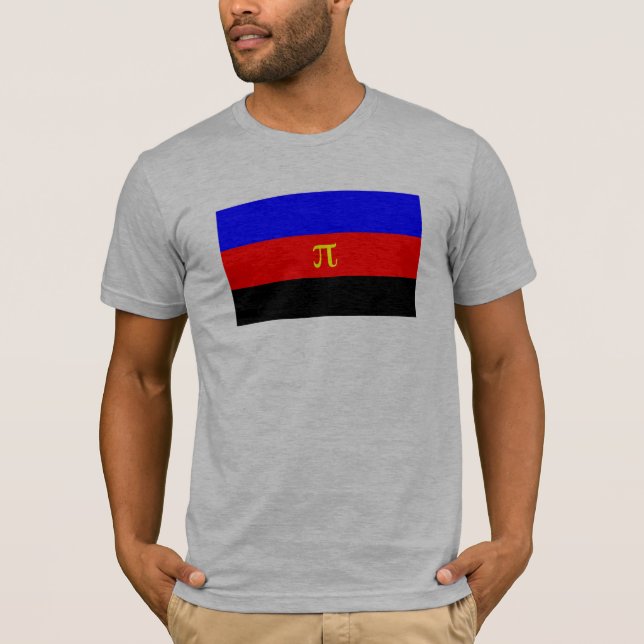 Polyamory Pride Flag T-Shirt (Front)