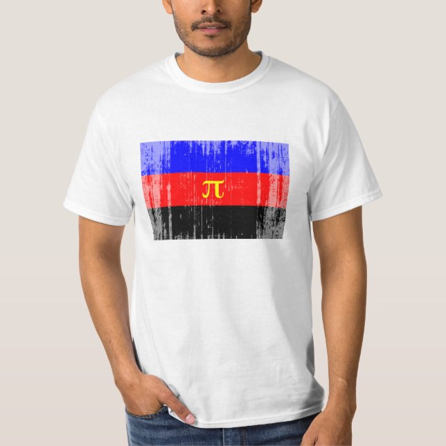 Polyamory Pride Flag T-Shirt (Front)