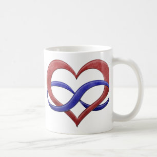 Polyamory Pride Infinity Heart Coffee Mug