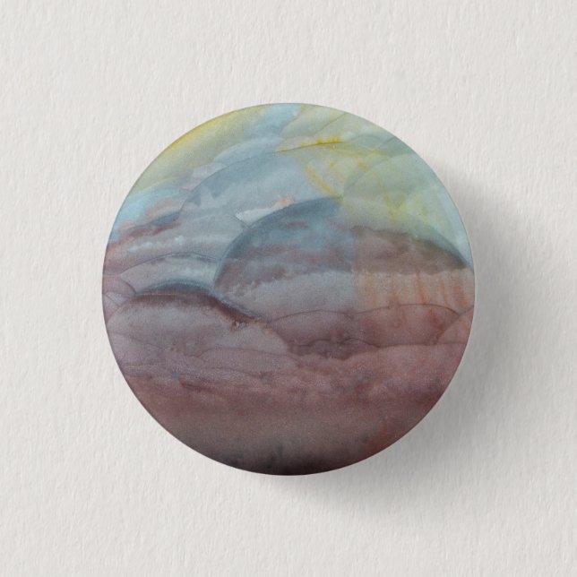 Polychrome Jasper 3 Cm Round Badge (Front)