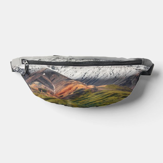 Polychrome mountain, Denali NP, Alaska Bum Bags (Lay Down)