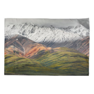 Polychrome mountain, Denali NP, Alaska Pillowcase