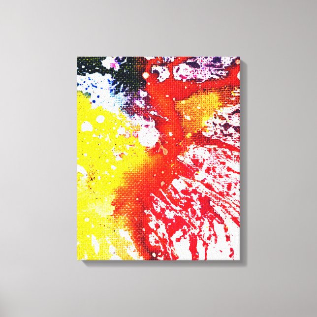 Polychromoptic #13C by Michael Moffa Canvas Print (Front)