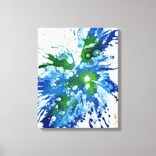 Polychromoptic #14 by Michael Moffa Canvas Print