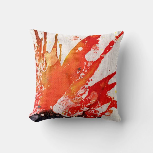 Polychromoptic #15B by Michael Moffa Cushion (Front)