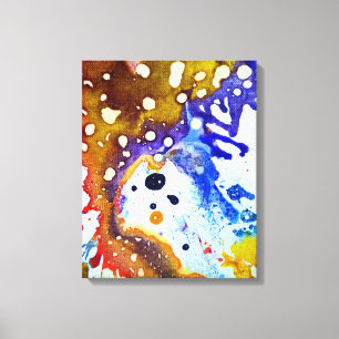 Polychromoptic #1B by Michael Moffa Canvas Print
