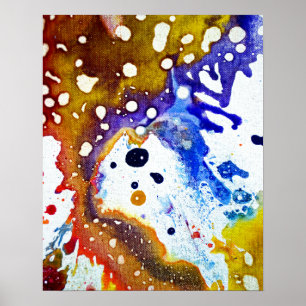 Polychromoptic #1B by Michael Moffa Poster