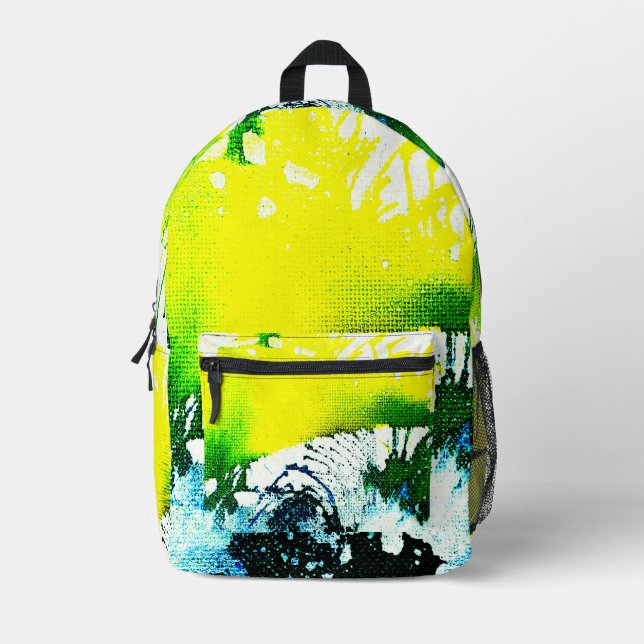 Polychromoptic 2A from Michael Moffa Printed Backpack (Front)