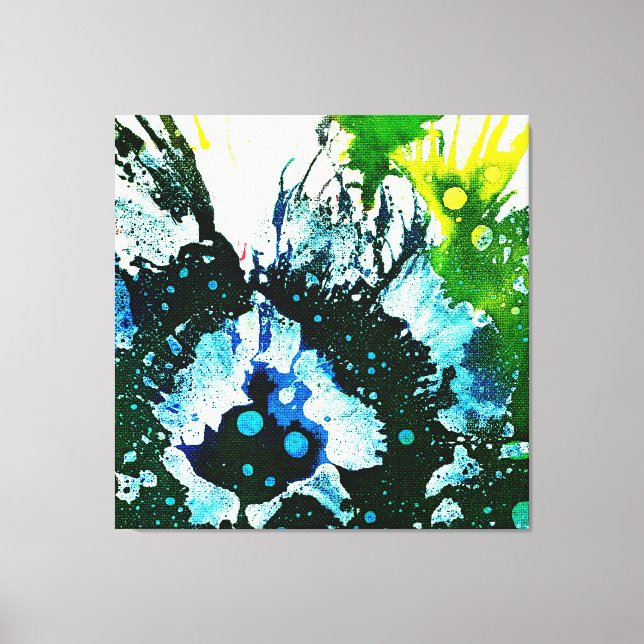 Polychromoptic #2C by Michael Moffa Canvas Print (Front)