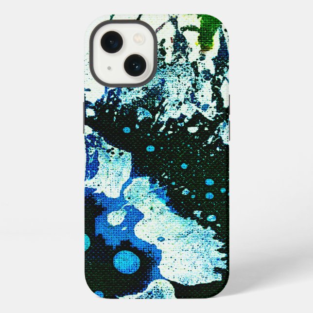 Polychromoptic #2C by Michael Moffa iPhone Case (Back)