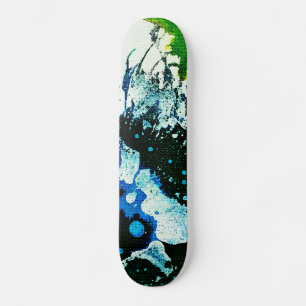 Polychromoptic #2C by Michael Moffa Skateboard