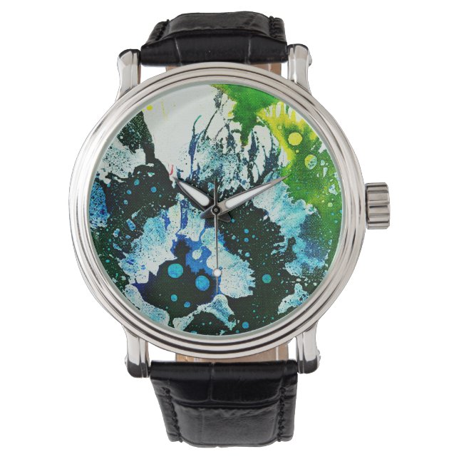 Polychromoptic #2C by Michael Moffa Watch (Front)