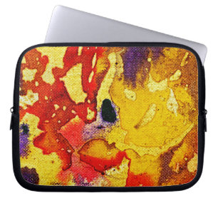 Polychromoptic #3 by Michael Moffa Laptop Sleeve