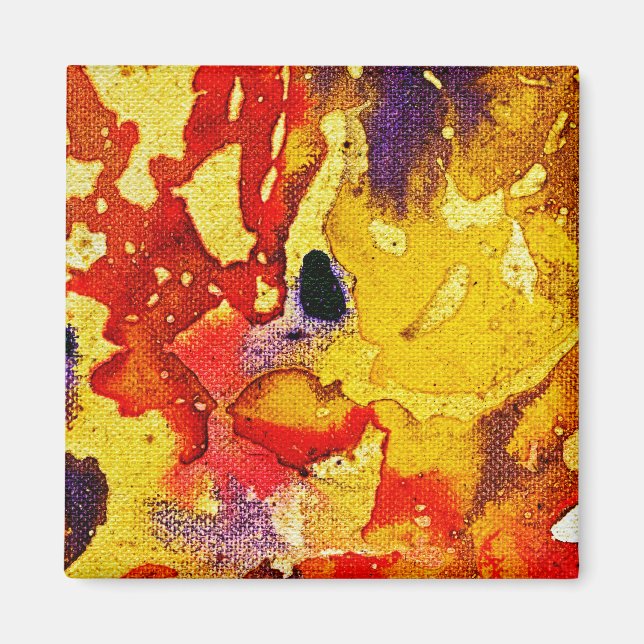 Polychromoptic #3 by Michael Moffa Magnet (Front)