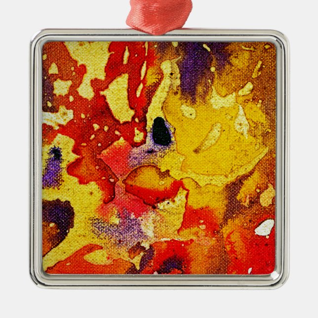Polychromoptic #3 by Michael Moffa Metal Tree Decoration (Front)