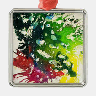 Polychromoptic #4 by Michael Moffa Metal Tree Decoration